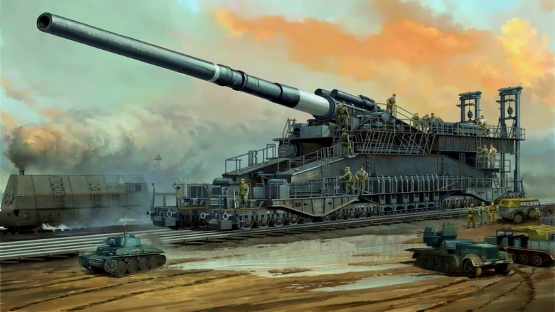 1080P, smoke stack, architecture, tank, military, history, cannon, power, built structure, day, weapon, conflict, rail, artillery, building exterior, smoke - Physical Structure