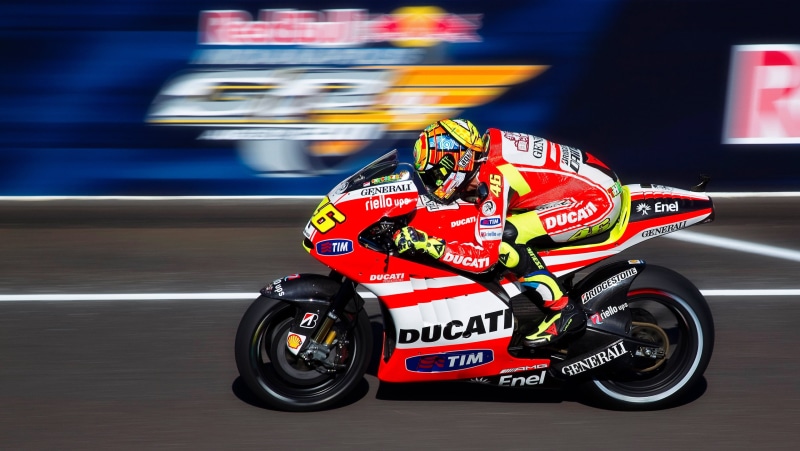 road, Indy MotoGP, ducati, headwear, red, sports race, Valentino Rossi, motion, excitement, Red Bull, Moto Grand Prix of Indianapolis, land vehicle, professional sport