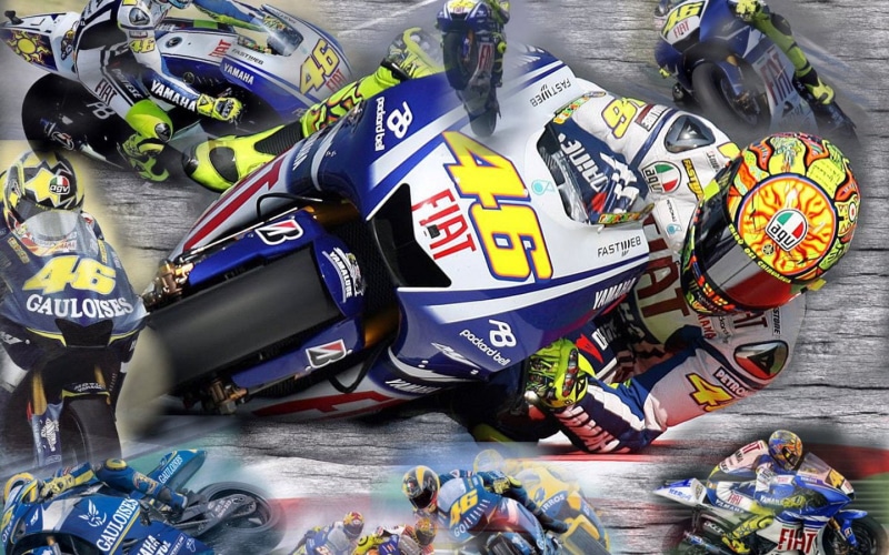 720P, Valentino, hd, Yamaha, Racing, Rossi, motorcycles, art