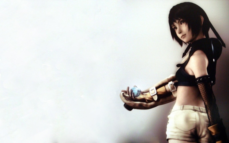 kisaragi, children, art, video, yuffie, vii, final, Final Fantasy, hd, advent, games, fantasy, Final Fantasy VII, 720P