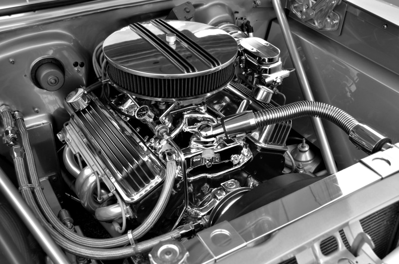 car engine, luxury, day, automobile, clean, machine, high angle view, metal, mechanic, motor, motorcycle, outdoors, machinery, alloy, customized, pipe - tube