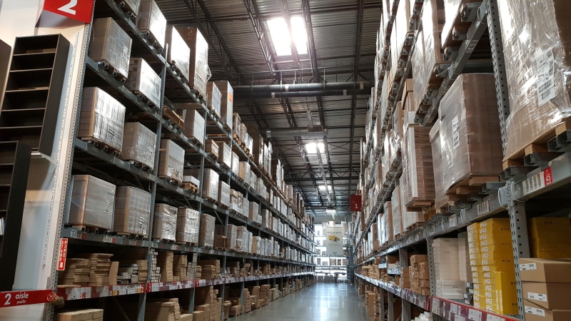 large group of objects, tempe, order, domestic room, 2K, ikea, transportation, building, list, industry, shelf, factory, boxes, freight transportation