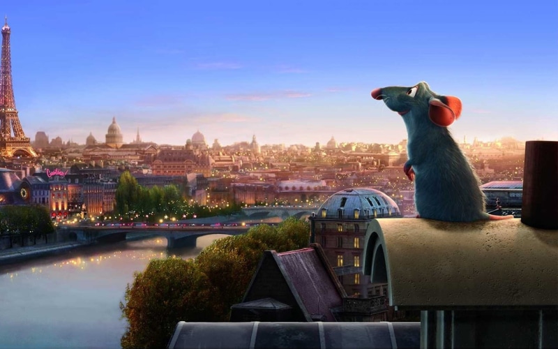 720P, Ratatouille, Disney Company, Pixar, Paris, disney, art, company, movies, entertainment, hd