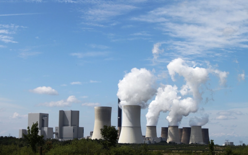 fuel and Power Generation, daytime, brown, smoke - Physical Structure, no people, smoke Stack, industry, blue, architecture, toxic Substance, tower, day
