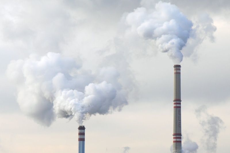 station, coal, industry, sky, poisonous, smoke, cooling tower, smoke stack, electricity, fossil, environmental damage, in the air, pollution, nature, energy