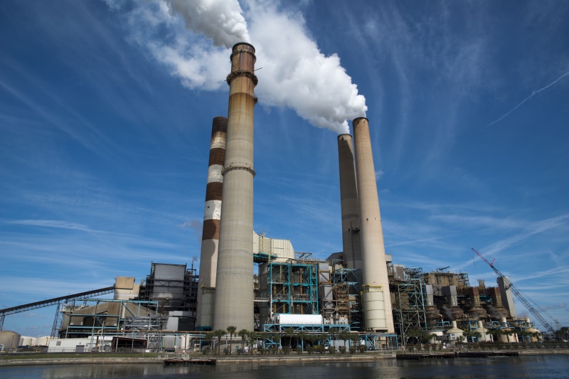 power, pollution, environment, built structure, industry, ruskin fl, environmental issues, gray, tower, environmental damage, concrete, outdoors, nature