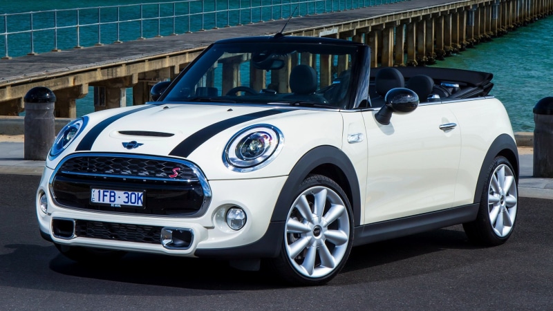 Car, White Car, Mini, Convertible, Mini Cooper S, 1080P