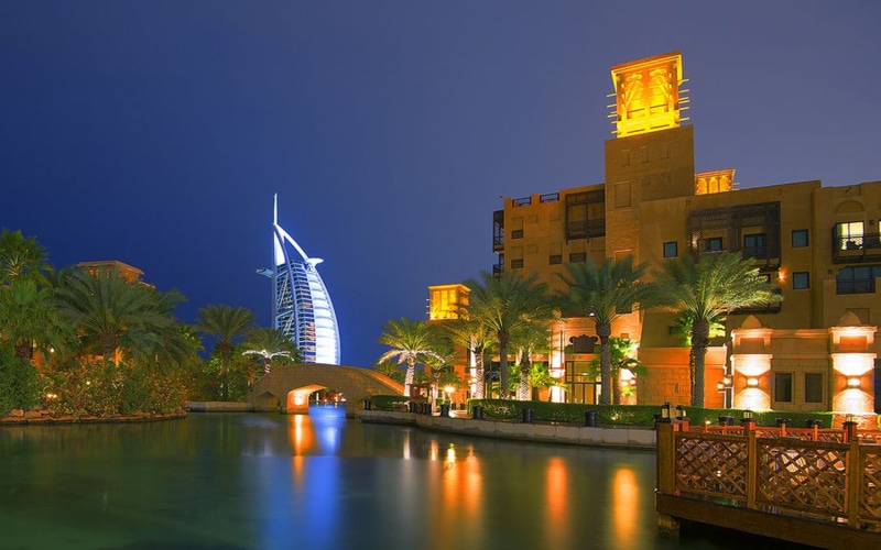 dubai, souk, emirates, jumeirah, night, arab, hd, restaurants, united, 1080P, madinat