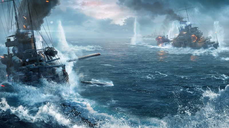 beauty in nature, sea, Torpedo, splashing, black, sport, mode of Transport, Wargaming Net, men, World of Warships, danger, The sky, color Image, travel