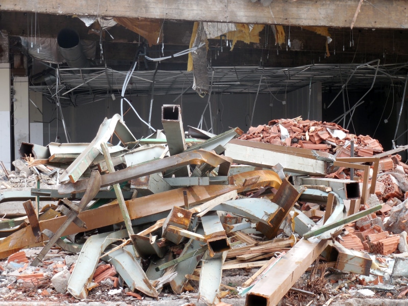 destroyed, 2K, built structure, collapsing, decline, tear off, site, building, destruction, demolished, house demolition, debris, day, obsolete, junkyard