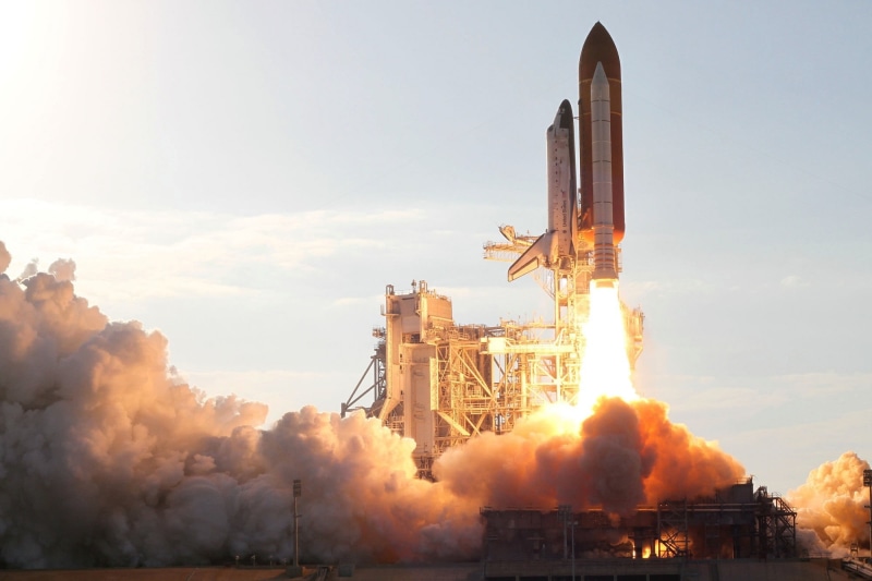 nasa, no people, transportation, flight, the past, environment, exploration, mission, blast off, outdoors, spaceship, launch, history, orbit, daytime, building exterior