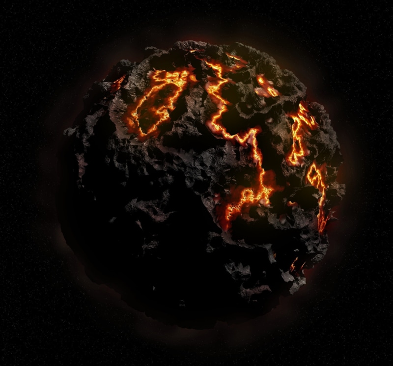 glowing, burning, globe, nature, orange color, black color, catastrophe, galaxy, dark, sky, indoors, fantasy, disaster, fire - natural phenomenon, no people