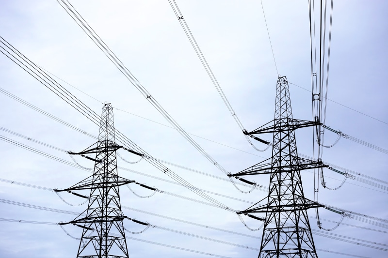 infrastructure, supply, cloud - sky, cable, silhouette, tall - high, electrical component, transmission, network, electrical, energy, watt, electrical grid