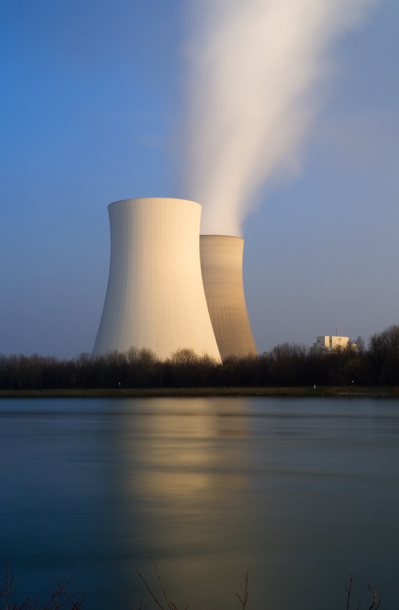 water, lake, clouds, environment, smoke - physical structure, tree, pollution, mood, nuclear energy, atom, electricity, atomic energy, radiation, course