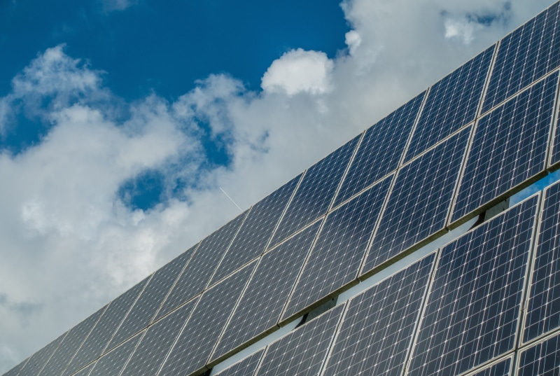 power supply, environmental conservation, current, low angle view, nature, solar power, fuel and power generation, day, solar equipment, environmental issues