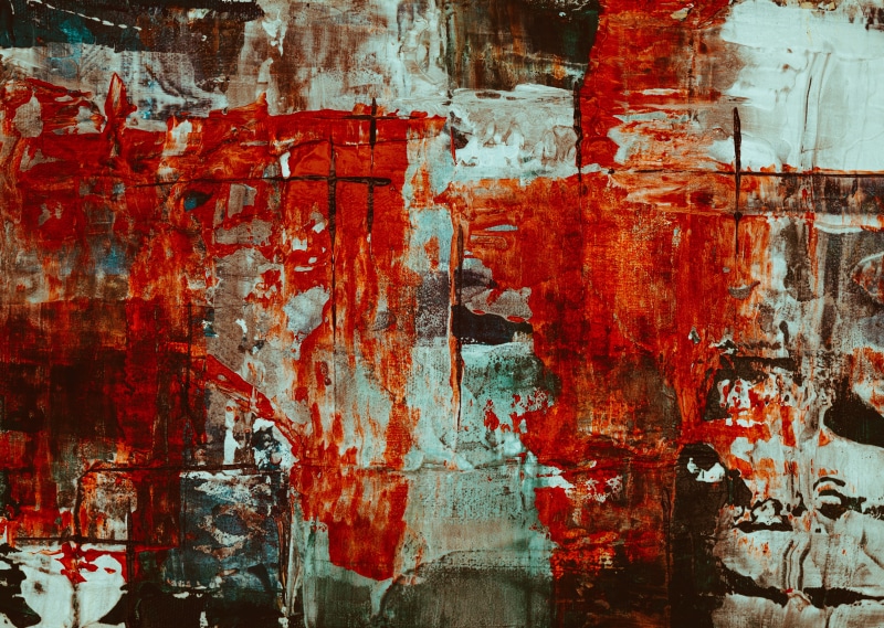 HD, day, vibrant color, outdoors, no people, pattern, backgrounds, expressionism, deterioration, built structure, wall, abstract expressionism