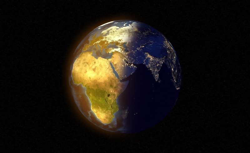day, satellite view, space and astronomy, World, globe - man made object, illuminated, worldglobe, Globe, astronomy, Blue, planet earth, space exploration