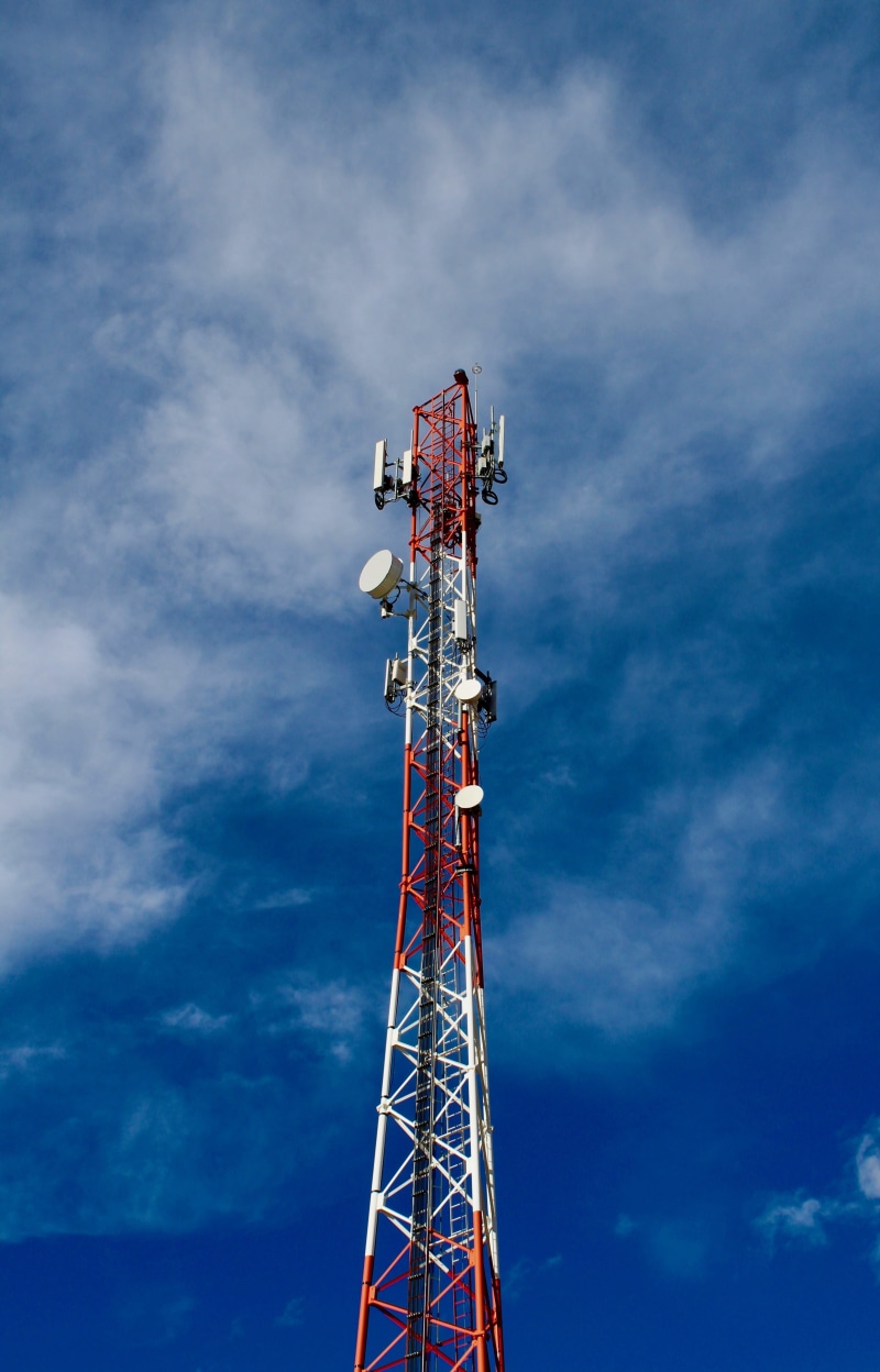 architecture, satellite dish, cloud - sky, no people, blue, outdoors, low angle view, wireless technology, global communications, built structure, station