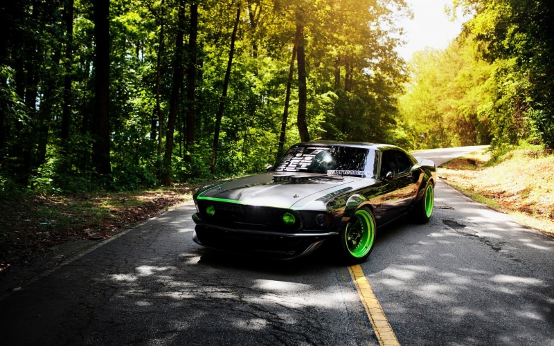 mustang, muscle car, old, 1080P, ford, ford mustang, tuning