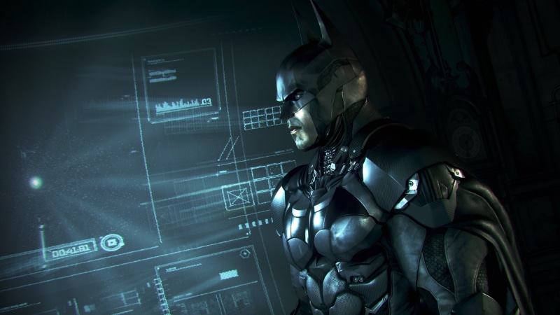 4K, computer, dark, listening, music, adult, Rocksteady Studios, young men, Batman: Arkham Knight, video games, men, education, Batman, technology