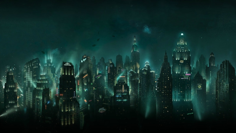 sky, illuminated, no people, Rapture, urban skyline, skyscraper, architecture, financial district, landscape, cityscape, lights, office building exterior