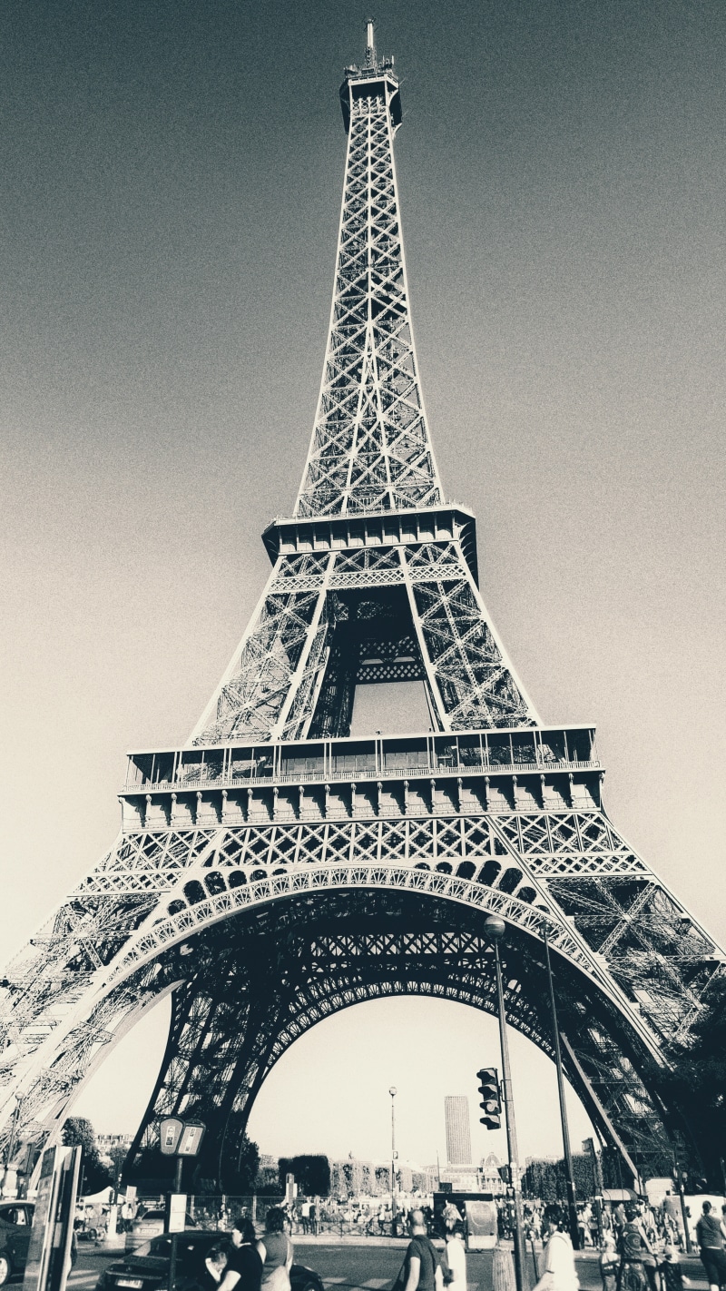 metal, the past, architecture, outdoors, day, Paris, travel destinations, built structure, tourism, building exterior, 5K, city, no people, France, nature