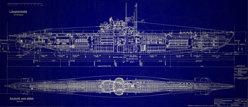 Military, 1080P, Schematic, Submarine