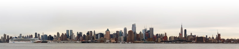 New York City, 5K, wide angle, metropolis, cityscape, triple screen, Manhattan