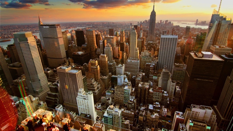 city, night, Empire State Building, dusk, manhattan - New York City, cityscape, asia, landscape, office Building, outdoors, urban Scene, crowd, york, building