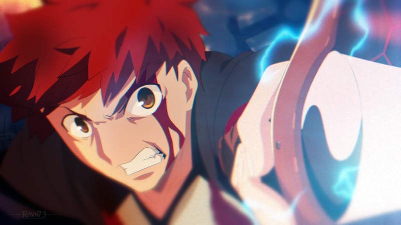 1080P, anime, Unlimited Blade Works, Shirou Emiya, anime boys, Fate/Stay Night