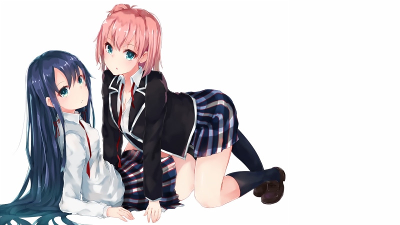 Yukino Yukinoshita, Anime, My Teen Romantic Comedy SNAFU, Yui Yuigahama, 1080P