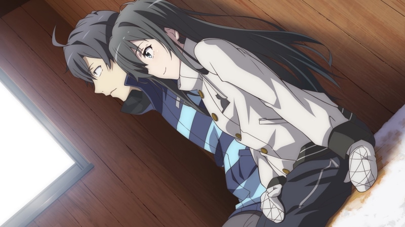 1080P, Hachiman Hikigaya, Yukino Yukinoshita, Anime, My Teen Romantic Comedy SNAFU