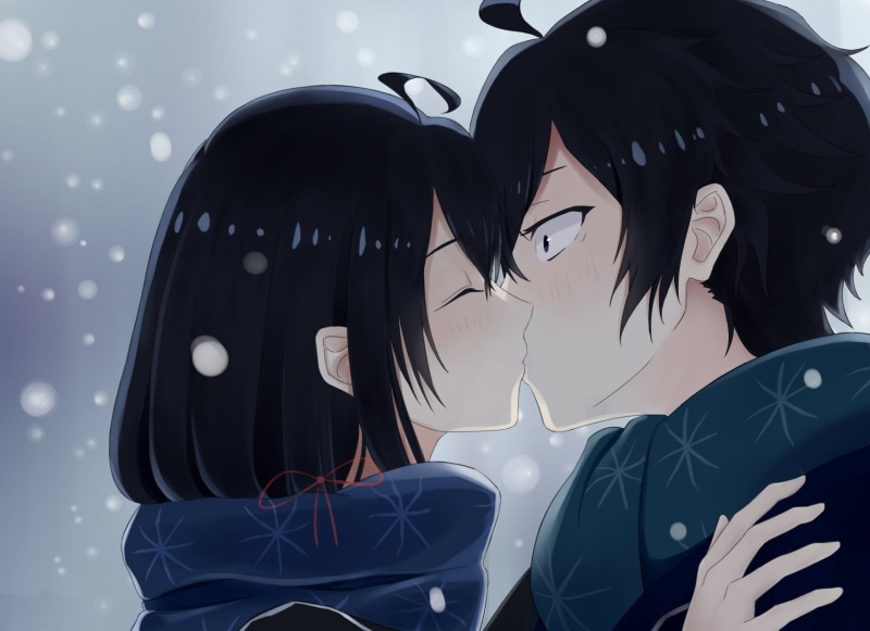 1080P, Yukino Yukinoshita, Anime, Hachiman Hikigaya, My Teen Romantic Comedy SNAFU