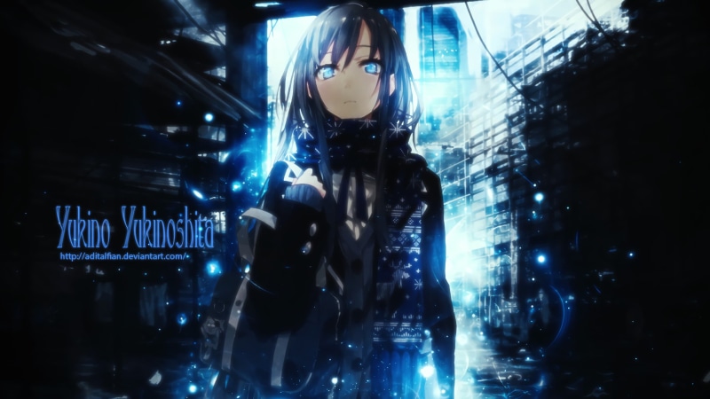 1080P, Oregairu, Yukino Yukinoshita, Anime, My Teen Romantic Comedy SNAFU