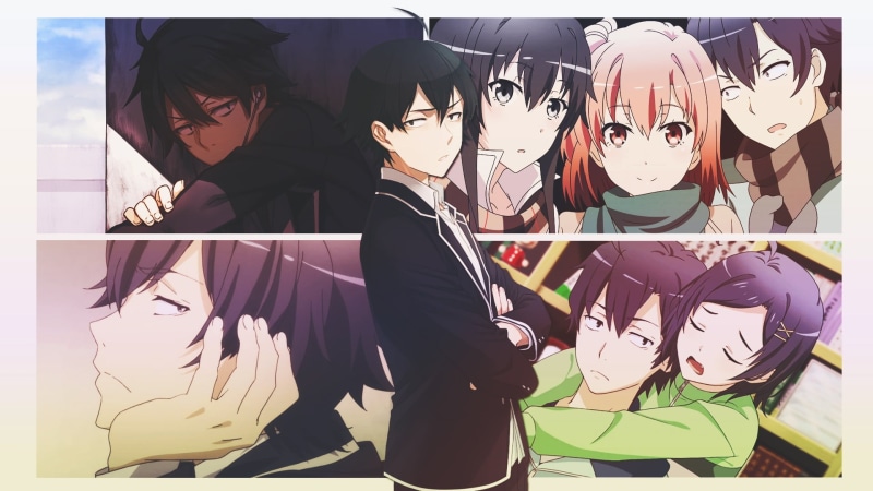 Anime, 1080P, My Teen Romantic Comedy SNAFU, Yukino Yukinoshita, Komachi Hikigaya, Hikigaya Hachiman, Yui Yuigahama