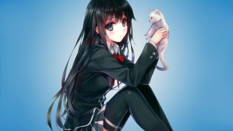 My Teen Romantic Comedy SNAFU, Anime, Yukino Yukinoshita, Cute, Oregairu, 1080P