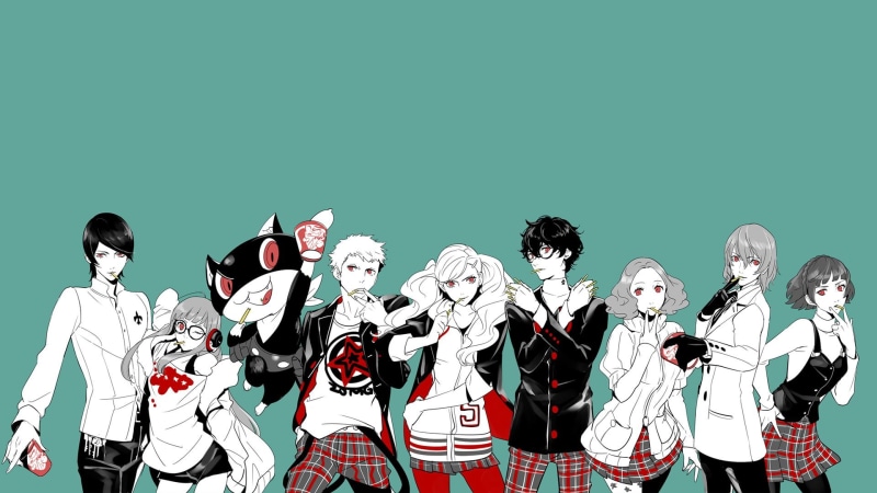 Joker (Persona), Yusuke Kitagawa, Ryuji Sakamoto, Makoto Niijima, Futaba Sakura, Persona 5, Ann Takamaki, Morgana (Persona), Goro Akechi, Persona, 1080P