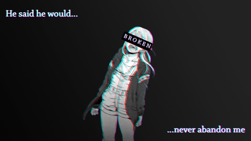 anime, anime girls, sad, broken, 1080P