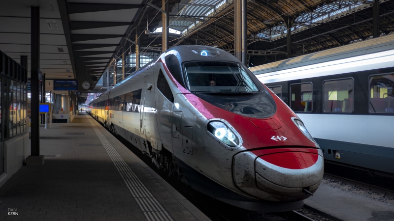 track, switzerland, 5K, railroad track, architecture, central station, basel, rail traffic, built structure, train - vehicle, public transportation, arrival
