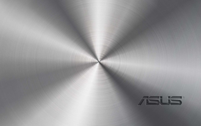 ASUS, digital art, logo, 1080P, steel