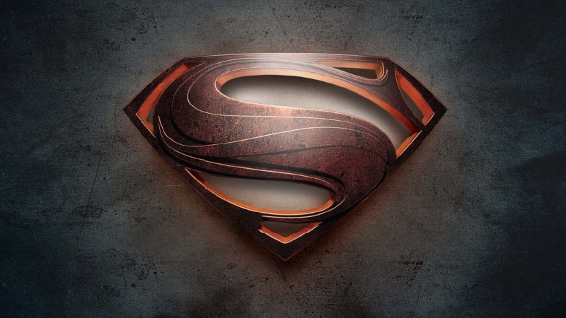 1080P, steel, superman, man, logo