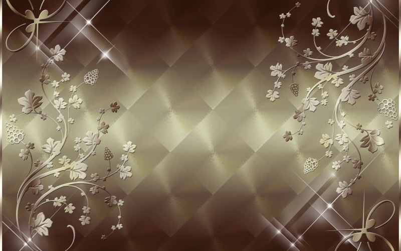 digital composite, full frame, elegance, retro Styled, 2K, illustration, snowflake, color gradient, gray, ornate, pattern, indoors, design, season, decor