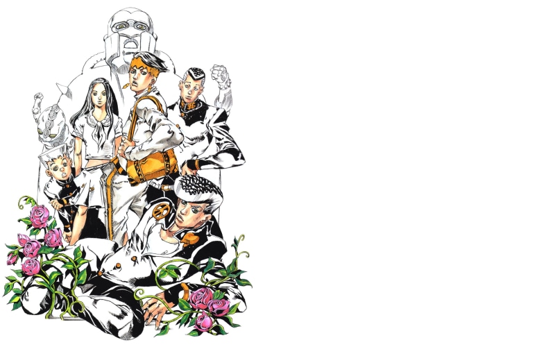 2K, anime, JoJos Bizarre Adventure, manga, Hirohiko Araki