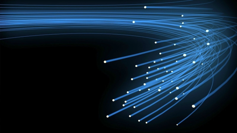 1080P, digital, speed, abstract, communication, blue, fiber optic, illuminated, purple, studio shot, creativity, star - space, connection, light - natural phenomenon