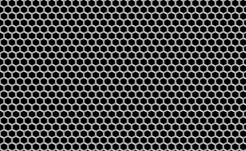 gray, silver colored, abstract, hole, grate, black color, backgrounds, metal grate, circle, textured effect, no people, geometric shape, Patterns, Grid