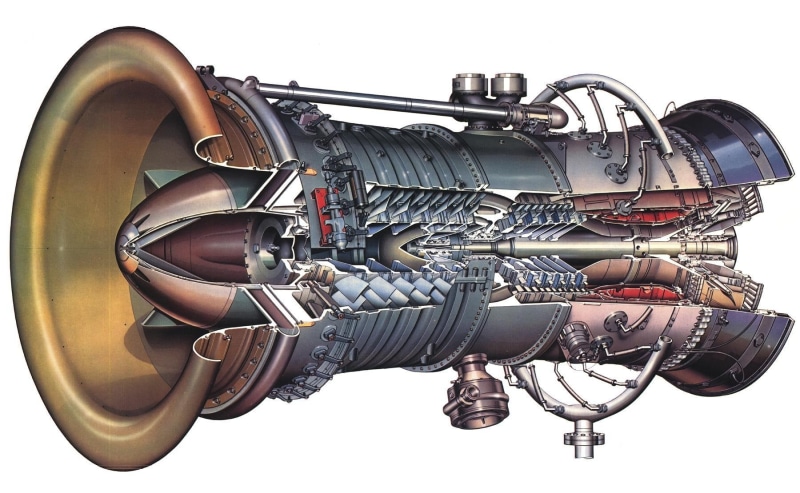 machine part, turbine, equipment, technology, 720P, Rolls-Royce RB211, metal, screws, engine, white background, close-up, cut out, industry, gun, single object