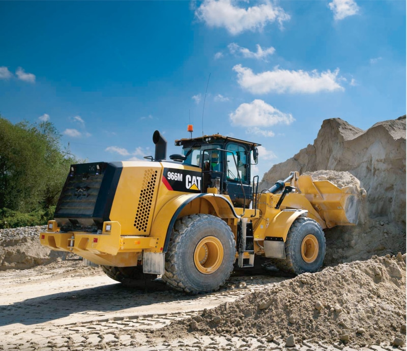 loader, construction site, road, construction equipment, yellow, industry, work machine, m, sky, day, loading, technology, outdoors, cloud - sky, 966m