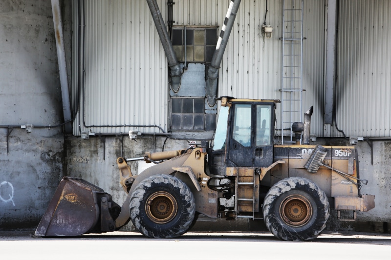 5K, business, architecture, ladder, land Vehicle, beams, commercial land vehicle, digger, built structure, no people, white, construction, transportation