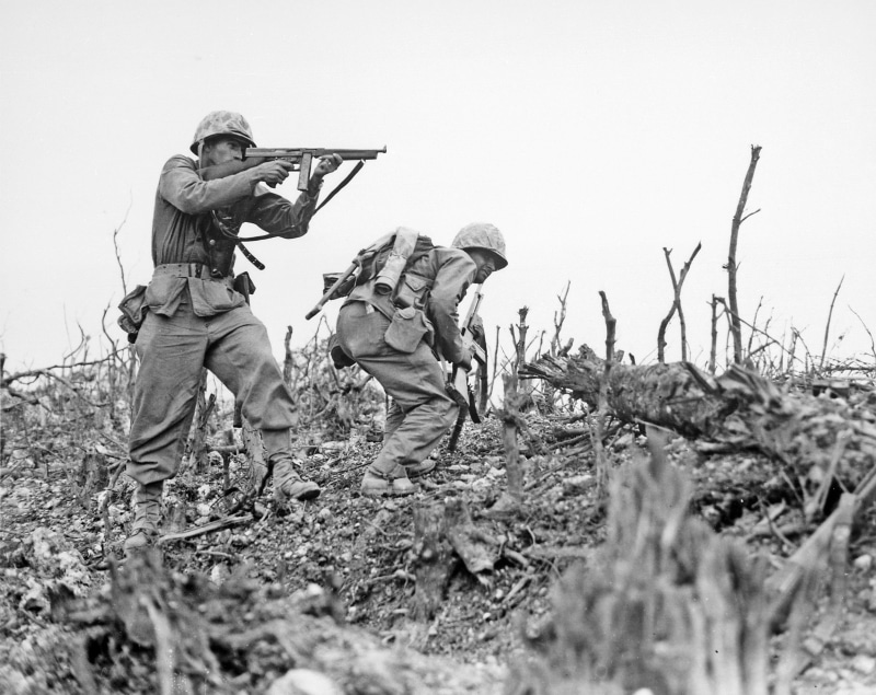 full length, public domain, adult, Wana, battalion, world war 2, field, clothing, gun, ww 2, men, infantry, fighting, 1st Marines, war, troops, Okinawa