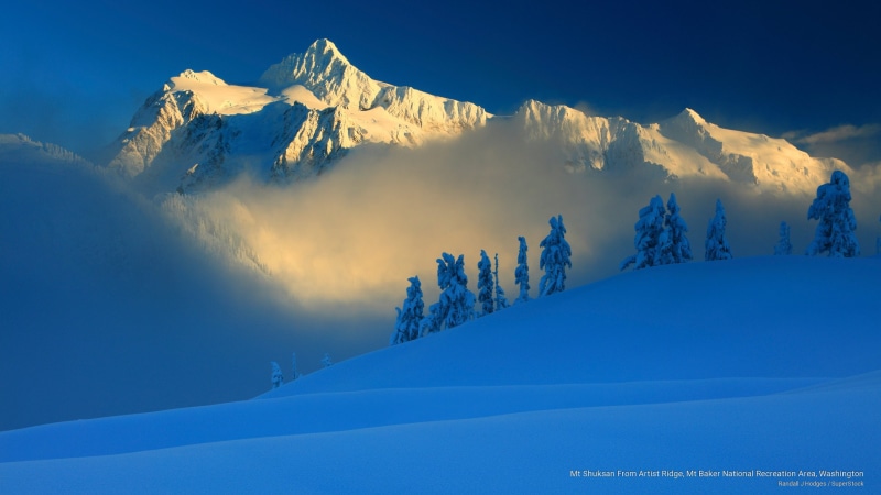 Mountains, recreation, washington, shuksan, 2K, area, baker, ridge, mt, artist, national